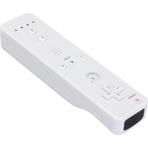 For Nintend Wii & Wii U Games 1pc White Portable Game Handle Wireless Remote Controller With Case Motion Pohiks