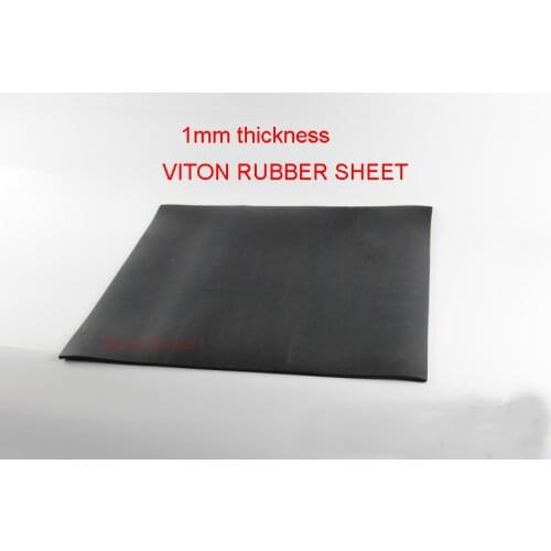 1mm thickness Fluorine rubber sheet FKM plate Aflas Rubber Sheet FPM mat Viton cushion pad acid, alkali and high temperature