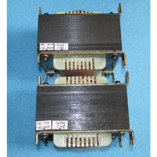FU13 (813) tube push-pull output transformer, 7.5K/8Ω 260W, EI 133×65mm, Z11 core, leakage inductance about 35MH, 100KHz