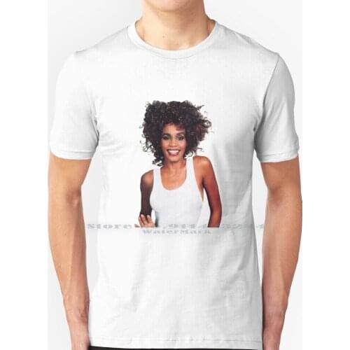 Whitney - Whitney Houston T Shirt 100% Pure Cotton Whitney Houston Dion Toni Braxton Cher Leann Rimes Faith