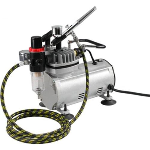 220V 20-23 L/ min 1/5Hp Small Airbrush Compressor Small Vacuum Pump airtight pump