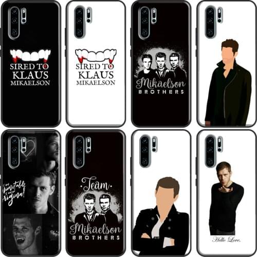 Klaus Mikaelson Vampire Diaries Phone Case For Huawei P20 Lite P30 P40 Pro Mate 10 20 Lite P Smart 2019 2021 Back Cover