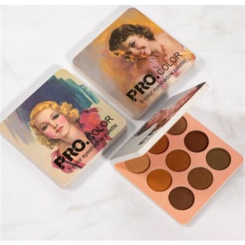 Matte Eye Shadow Palette Makeup Shimmer Pigment Waterproof Mineral Balm Shade Nude Cosmetic Professional Eyeshadow Pallete