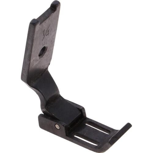 Black Metal Zipper Presser Foot for Industrial Sewing Machine Double Needles Sewing Machine Parts Attachments