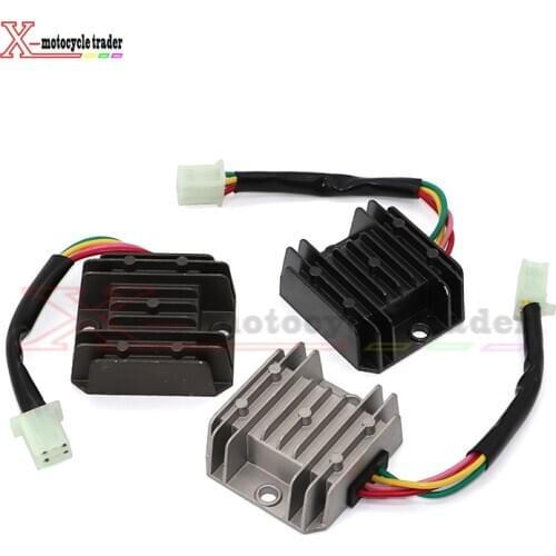 AC 12V 4 /5Pins Wires Voltage Regulator Rectifier GY6 CG CB 150cc 200cc 250cc ATV Quad Moped Scooter Buggy Motorcycle Motorbike