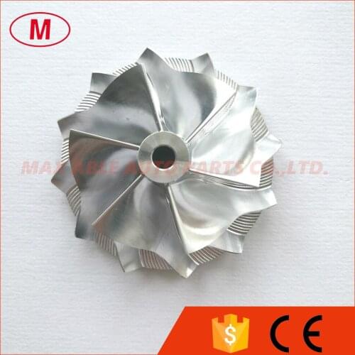 RHF5 High Performance Turbocharger Aluminum 2068/Milling/Billet Compressor wheel 44.95/59.00mm 6+6 blades