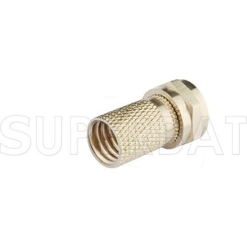 Superbat 10 pcs F twist-on Plug for KSR300/LMR300 RF Coaxial Connector