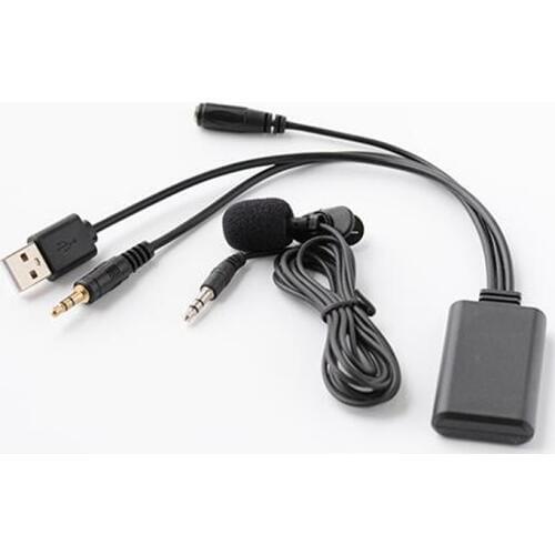 Biurlink Universal AUX-IN/AUX USB Port Bluetooth Microphone Handsfree MIC Adapter for BMW Z4 MINI Cooper E60 E63 E64 E66 E81 E90
