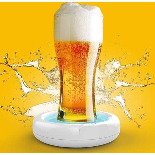 3.7V 110KHZ Ultrasonic Beer Foamer Beer Bubbler Built-in 1800mah Lithium Battery