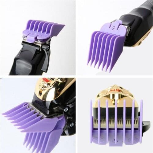 8 Pcs/set Electric Clippers Caliper Limit Comb Oil Head Clipper Combs 50JF