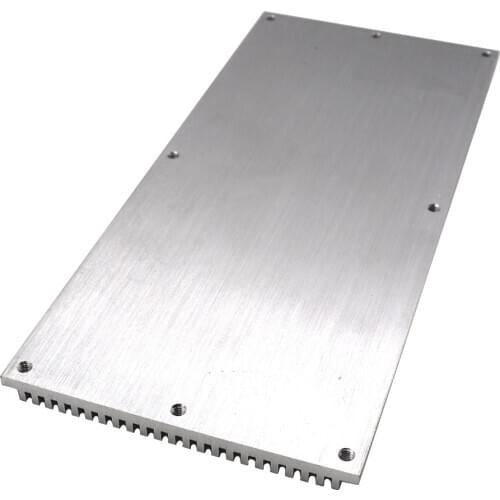 220x100x8mm Rectangle LED Heatsink Aluminum Cooling Board Radiator for COB LED Light Bulb Heat Dissipation Radiating Panel