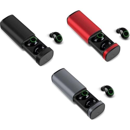 X23 TWS Wireless Earphone Noise Cancelling Stereo Sports Waterproof Headset portables With Mic