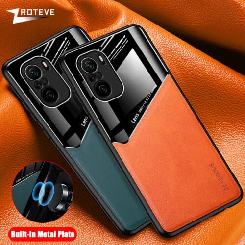 Poco F3 Case Zroteve PU Leather Cover For Xiaomi Pocophone F3 M3 X3 NFC Case Xiomi Poco X3 F2 Pro PC Cover Poco M3 Pro 5G Cases