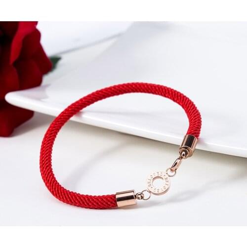 JeeMango Red Bracelets