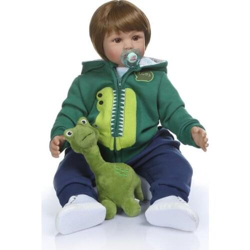 Reborn Doll,Simulation Baby Bebe Dolls Reborn ,the girl long hair princess baby, the little boy toys, gifts, photography props