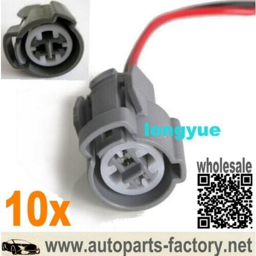 Longyue 10pcs IAT Intake Air Temperature Plug Pigtail Sensor Integra for Honda Civic