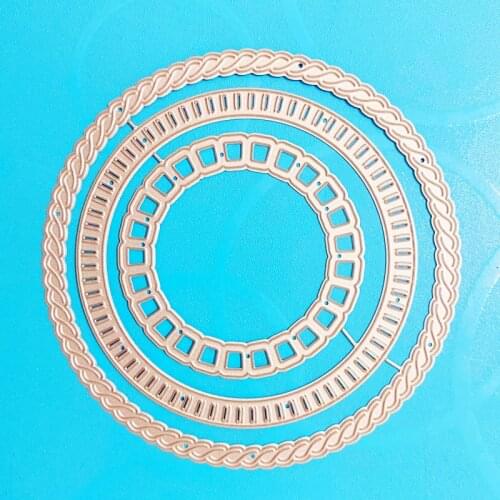 YINISE SCRAPBOOK Metal Cutting Dies For Scrapbooking Stencils BASIC FRAME DIY PAPER Album Cards Making CRAFT Embossing Die CUT