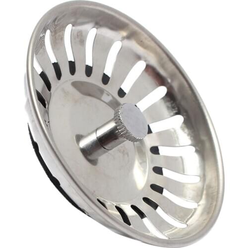 Stainless Steel Kitchen Sink Strainer Stopper Waste Plug Sink Filter Deodorization Type Basin Sink Drain kitchen Accessories