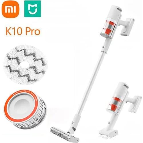 Original Mijia Xiaomi K10 Pro Handheld Wireless Vacuum Cleaner Replacement Cleaning Mop Cloths HEPA Filter Accessories