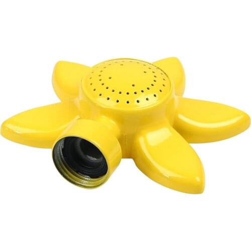 Garden Watering Irrigation Metal Spot Sprinkler Sunflower Mini Type High-pressure Hose Aluminum Sprinkler Garden Irrigation Tool