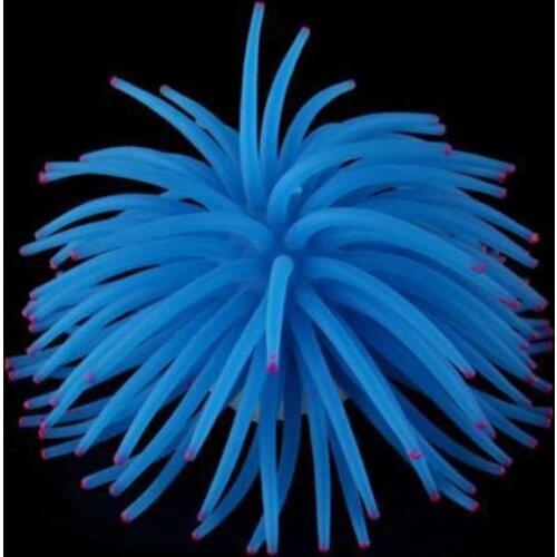 Silicone Aquarium Fish Tank Artificial Coral Plant Underwater Ornament Decoration Fish Tank Aquarium Accessories