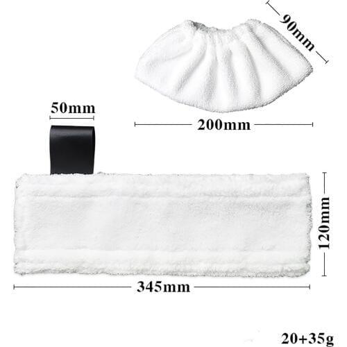 For Karcher SC2 Steam Mop Cloth Cover Cleaning Pads Household Cloth Cover for Karcher SC3 SC4 SC5 Steam Mop Cleaner Spare Parts