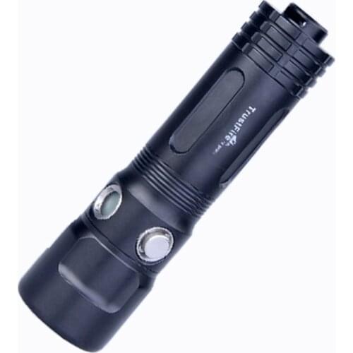 Trustfire DF011 Flashlight Diving Underwater Aluminum Waterproof lantern XP-LV6 Led Light Torch By 1x 26650 Rechargeable Battery
