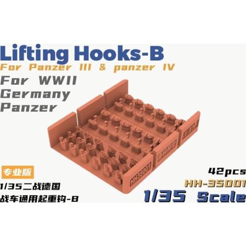 Heavy Hobby HH-35001 1/35 Lifting Hooka-B for Panzer IV for WWII Germany Panzer