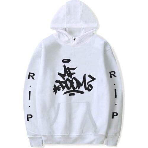 Streetwear Hot Sale MF DOOM Hoodie Tracksuit Harajuku American Rapper Clothes Kid Adult Size Casual Boys/Girls Kpop Pullover