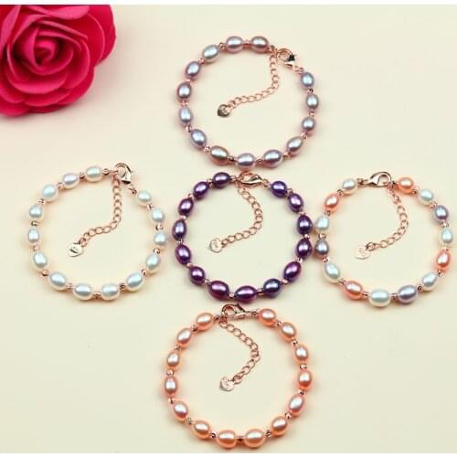 Pearl bracelet popular net red live hand ornaments freshwater pearl pure girl bracelet student girl jewelry