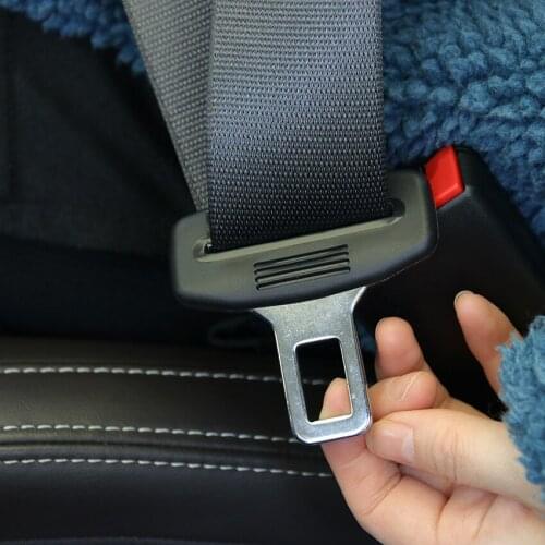 1PC Universal Car Safety Belt Buckle Clip Seat Belt Vehicle Mount Buckles Plug Automobile Interior Accessories