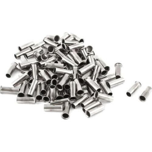 100PCS 18AWG Bootlace cooper Ferrules kit set Wire Copper Crimp Connector Insulated Cord Pin End Terminal EN1006