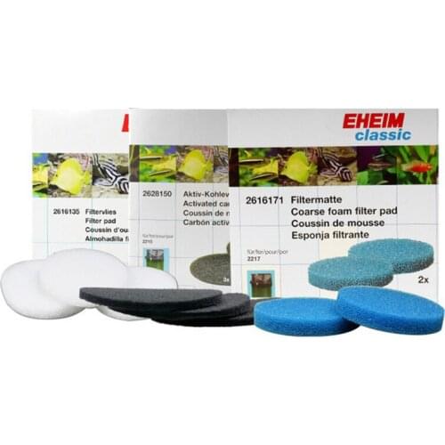 2 OR 3 PCS Classic original white filter Black Activated carbon Blue biochemical cotton for EHEIM filter vat Aquarium tank