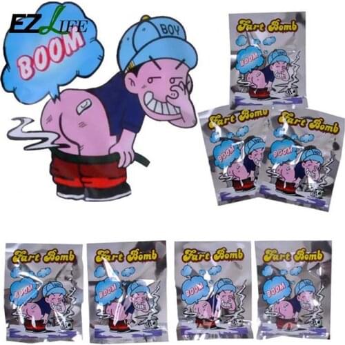2pc Stinky Bag Fart Bomb April Fools Day Toy Stink Fart Bag Bag Wholesale Bag Toy Stink C7A6