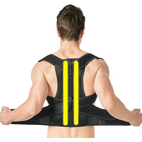 2021 Adjustable Posture Corrector Back Support Shoulder Back Brace Posture Correction Spine Postural Corrector