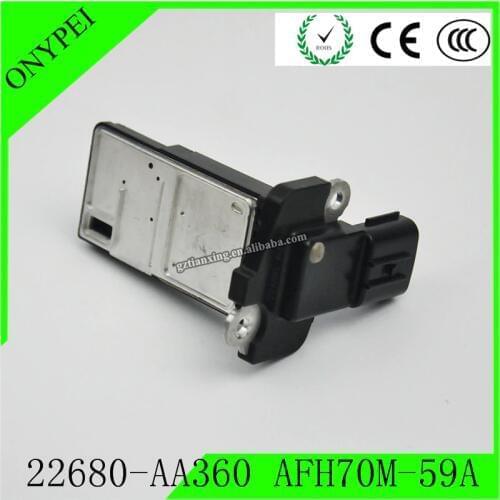 22680-AA360 AFH70M-59A Mass Air Flow Meter for Subaru Forester Impreza Legacy Liberty 22680AA360 AFH70M59A