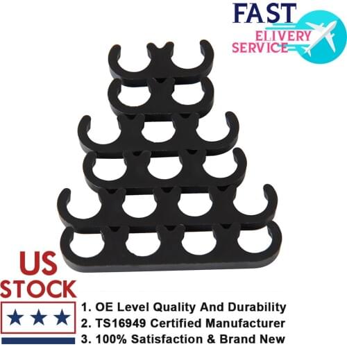 6 Pcs 7mm 8mm Automible Plastic Spark Plug Wire Separators Dividers Looms For Chevy Ford