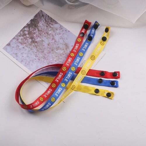 New Korea 6pcs Smily Anti-lost Face Cover Lanyard Adjustable Mask Chain for Women Neck Chain Glasses Strap Necklace Strap Holder