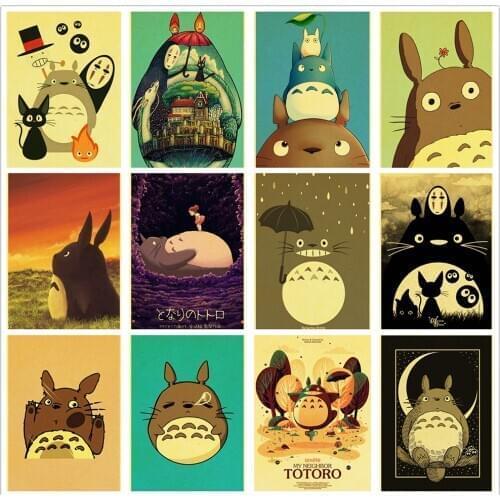 Diamond Painting Anime Japanese Hayao My Neighbor Totoro Full Drill poster Embroidery Cross Stitch Mosaic picture Children Room