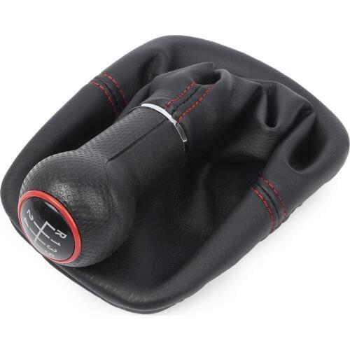 Auto Car 5 Speed Gear Shift Knob Handle For Valkswagen Golf 2 3 4 Cabrio Polo 6N1 6N2 Passat 35i