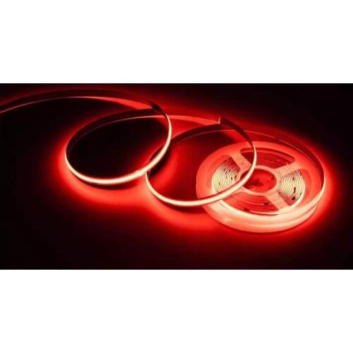 YANG MIN Free Shipping manufacturer led strip light dc24v ip20 cob rgb strip 5M/roll 5 years warranty