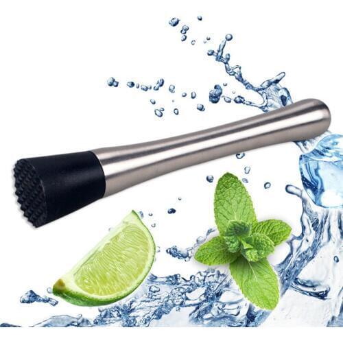 Home Ice Crusher Fruit Ice Cocktail Mixer Muddler DIY Drink Crushed Ice Cocktail Muddler Bar Drinks Mixer Tool Bartender Barware