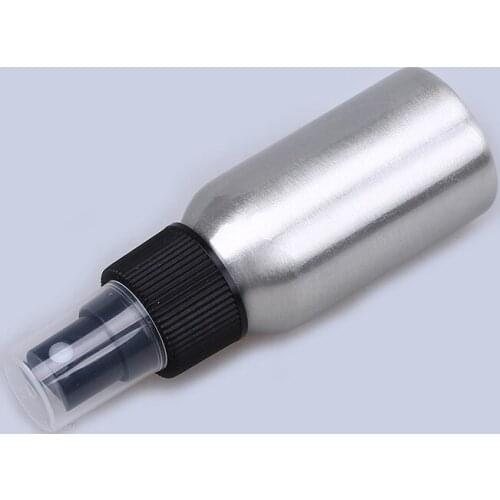 1piece Aluminum Spray Bottle Refillable Perfume Sprayer 40/50/100/120/150/250ml Portable Container Cosmetic Atomizer Bottles