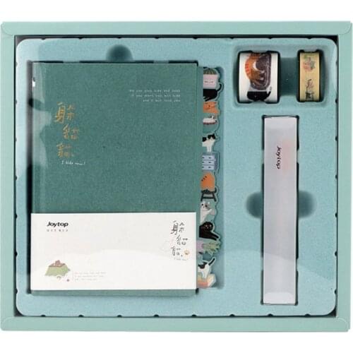 Kawaii List Diary Notebook Hand Book Planner Stationery with Tape Ruler Student