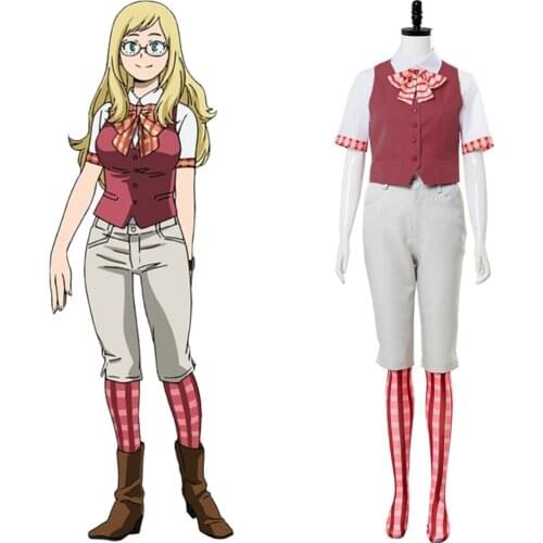 My Hero Academia Boku no Hero Academia Cosplay Two Heroes Melissa Shield Cosplay Costume Girls Outfit Uniform
