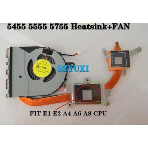 New For DELL inspiron 5455 5555 5755 laptop heatsink FAN NTYRM 0NTYRM