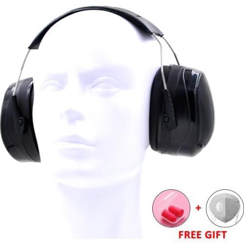 New Work Safety Head Earmuffs Anti-Noise Ear Protector NRR 30dB For Work Study Sleeping Woodwork Shooting Hearing Protection
