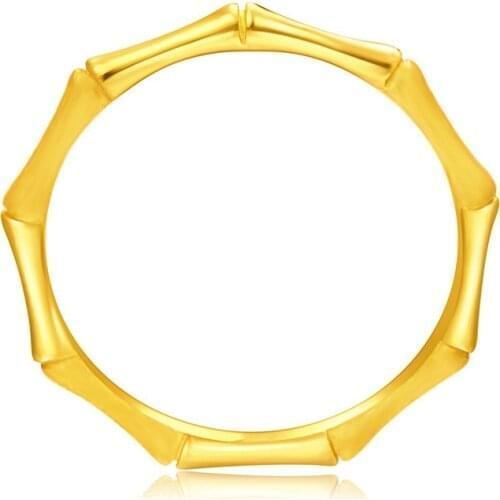 18k Yellow Gold Wedding Rings for Couples Fine Accessories for Wedding Engagement Open Resizable Rings Party for Gift