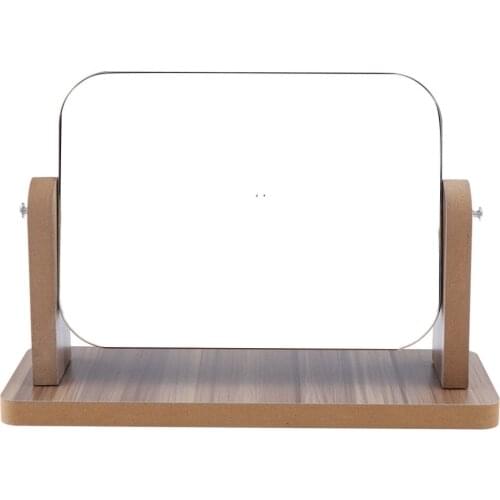 Pro Bathroom Shaving Makeup Cosmetic Mirror Assemble Carry Travel Compact Mirror