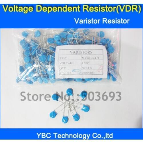 Free Shipping 100pcs/lot Voltage Dependent Resistor VDR 10D431K 10D-431K Varistor Resistor